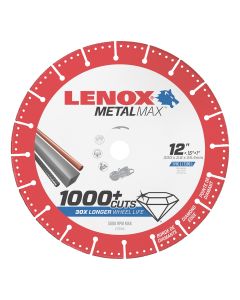 LENOX Metal Max Chop Saw Diamond Cutoff Wheel 12 in. x 1 in.
