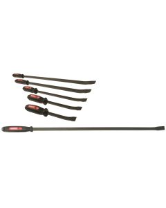 Mayhew 5-Piece Dominator Pry Bar Set with Free 36 Curved End Pry Bar