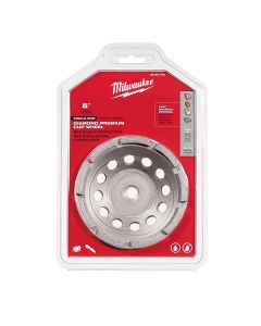 5" Diamond Cup Wheel Single Row