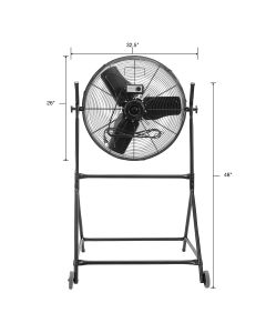 24" ROLLING TILT FAN