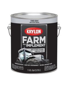 Krylon Farm/Implement; Ford Gray; 128 oz. Gallon