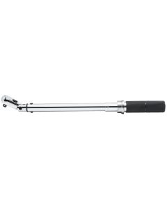 3/8" Drive Flex Head Micrometer Torque Wrench 5-75 ft/lbs.