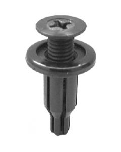 Black Nylon Push - Type Bumper Retainer for Honda '90 - On (100/Bag)
