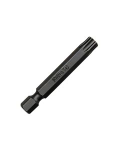 Power Bit, T27 Torx, 1/4" Hex Shank with Groove, 2-3/4" Long, Bulk