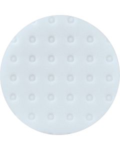 5-1/2" Hook and Loop Foam Polishing Pad, White