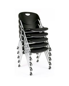 Stack, Nest, Gang Folding Chair - Plastic Seat