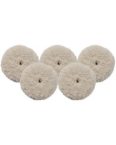 Milwaukee 5-Pack of 3 in. Blended Wool Cutting Pad