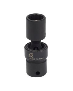 Sunex Tools 1/4 in. Drive 12-Point 8 mm Magnetic Universal Impact Socket