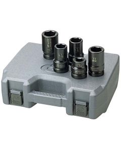 1" Drive SAE Deep Truck Serv Socket Set 5 PC