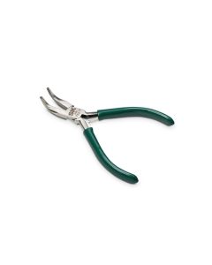 Electronic Plier Curved Long Nose Serrated Jaw