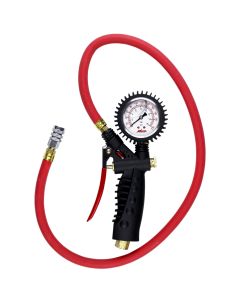 Inflator Gauge, Analog, Kwik Grip Chuck