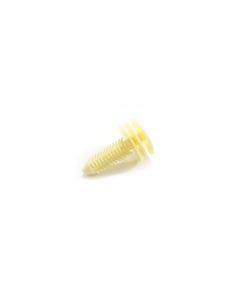 White Nylon Door Trim Panel Retainer Bottom Head Diameter 20mm (25/Bag)