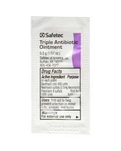 Triple Antibiotic Ointment .5 gram Packets (20/Box)