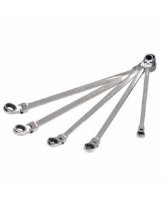 5pc MM D.B. Spline Ratc Wr Set