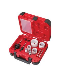 Milwaukee 10-Piece Electrician's Ice Hardened Hole Saw Kit