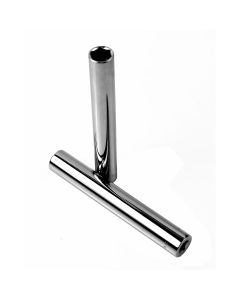 2 pc. 1/4" Drive 6-Point Metric Extra Deep Chrome Socket Set
