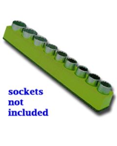 1/2 in. Drive Magnetic Dark Green Socket Holder 10-19mm