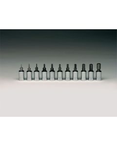 1/4"Dr Hex Bit Sck Set 11Pc