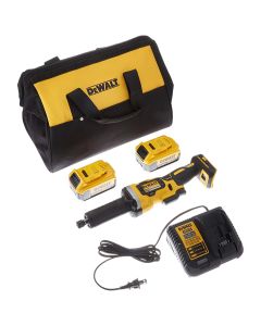 DeWalt Cordless 20V MAX 1-1/2 in. Die Grinder w/ (2) 4.0 Ah Batteries Kit