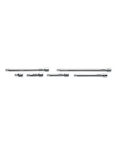 EXTENSION SET WOBBLE 3/8DR CHROME 6PC