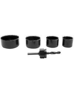 Performance Tool 5-Piece 1-1/4 in. Hole Saw Set