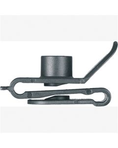 U Type Retainer Black Center Of Hole To Edge 11Mm Toyota, Size: #10, Size: 11mm, Qty: 100