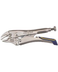 IRWIN VISE-GRIP Locking Pliers, Fast Release Curved Jaw with Wire Cutter, 5-Inch (IRHT82581)
