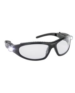 LED Inspector High-Impact Glasses w/ Ultra Bright LED Lights