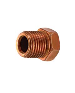 1/2"-20 Inverted Flare Nut, 100 pack