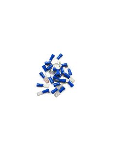 1/4" Male Insulated Vinyl Blue Quick Disconnect (Bag 100)