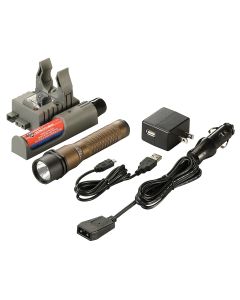 Strion LED 120/DC Piggyback - Mud Brown
