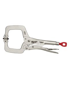 MIlwaukee 11 in. TORQUE LOCK Locking C-Clamp Swivel Jaws