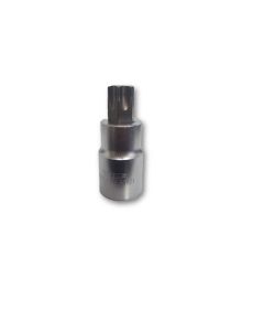 VIM Tools T60 Torx Bit, Satin Chrome 1/2 Sqaure Drive bit holder