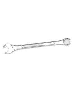 Chrome Combination Wrench, 24mm, with 12 Point Box End, Raised Panel, 12-1/4" Long