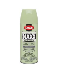 Krylon Covermaxx Paint+Primer; Gloss Celery; 12 oz. Aerosol
