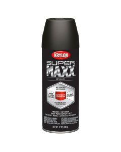 Krylon Supermaxx Paint+Primer; Metallic Oil Rubbed Bronze; 12 oz. Aerosol