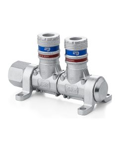 Multi Link kit 2pcs eSafe (320) 1/4 Eurostandard High Flow, 1/2" NPT fem