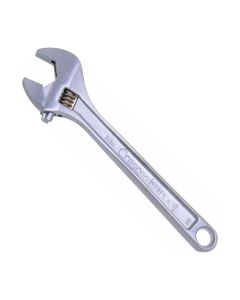 10" Chrome Finish Adjustable Wrench