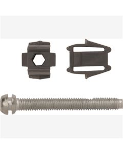 Headlight Adj. Screw Chrysler 1/4-28 X 2", Size: 1/4-28", Size: 2", Qty: 10, Other: 3574085