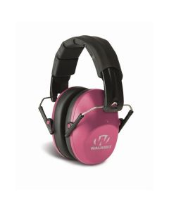 Pro Low Profile Folding Earmuff in Pink