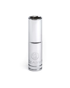 3/8" Drive 6 Point Deep Metric Socket 12mm