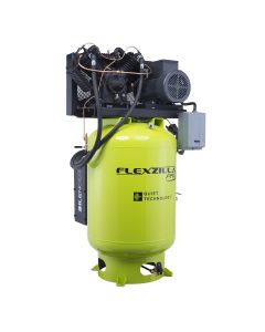 Air Compressor 10HP, 120 GAL, 3 PH, 230V, Vertical
