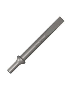 Pneumatic Bit, Flat Chisel, .498 Shank Turn Type, 5/8" Wide Blade, Length 12"