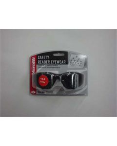 Safety Glasses - Veratti 2000 Readers Gray Lens, Enfog Diopter +2.5