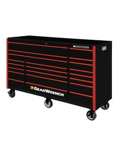 Extreme Tools GearWrench Series 72 21 Drawer Roller Cabinet With Red Handles