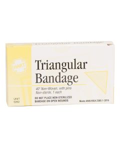 White Triangular Bandage, 40"