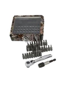 Sunex Tools 38-Piece Mini Ratchet and Bit Set with TrueTimber Kanati Case