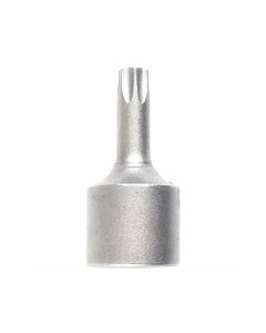 VIM Tools T20 Half Cut Security Driver Tamper Proof 1/4 in. Square Drive 3/4 in. OAL
