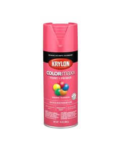 Krylon COLORmaxx Paint + Primer, Gloss Watermelon