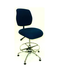 ESD Chair - High Height -Deluxe Blue